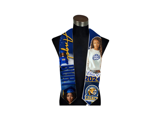 Digital Editable Graduation stole